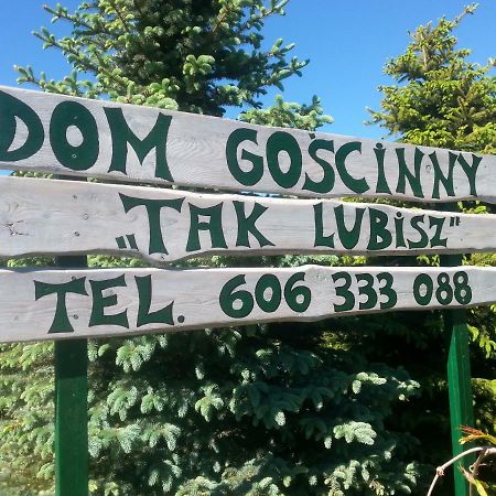 Ferienwohnung Tak Lubisz Gardna Wielka Exterior foto