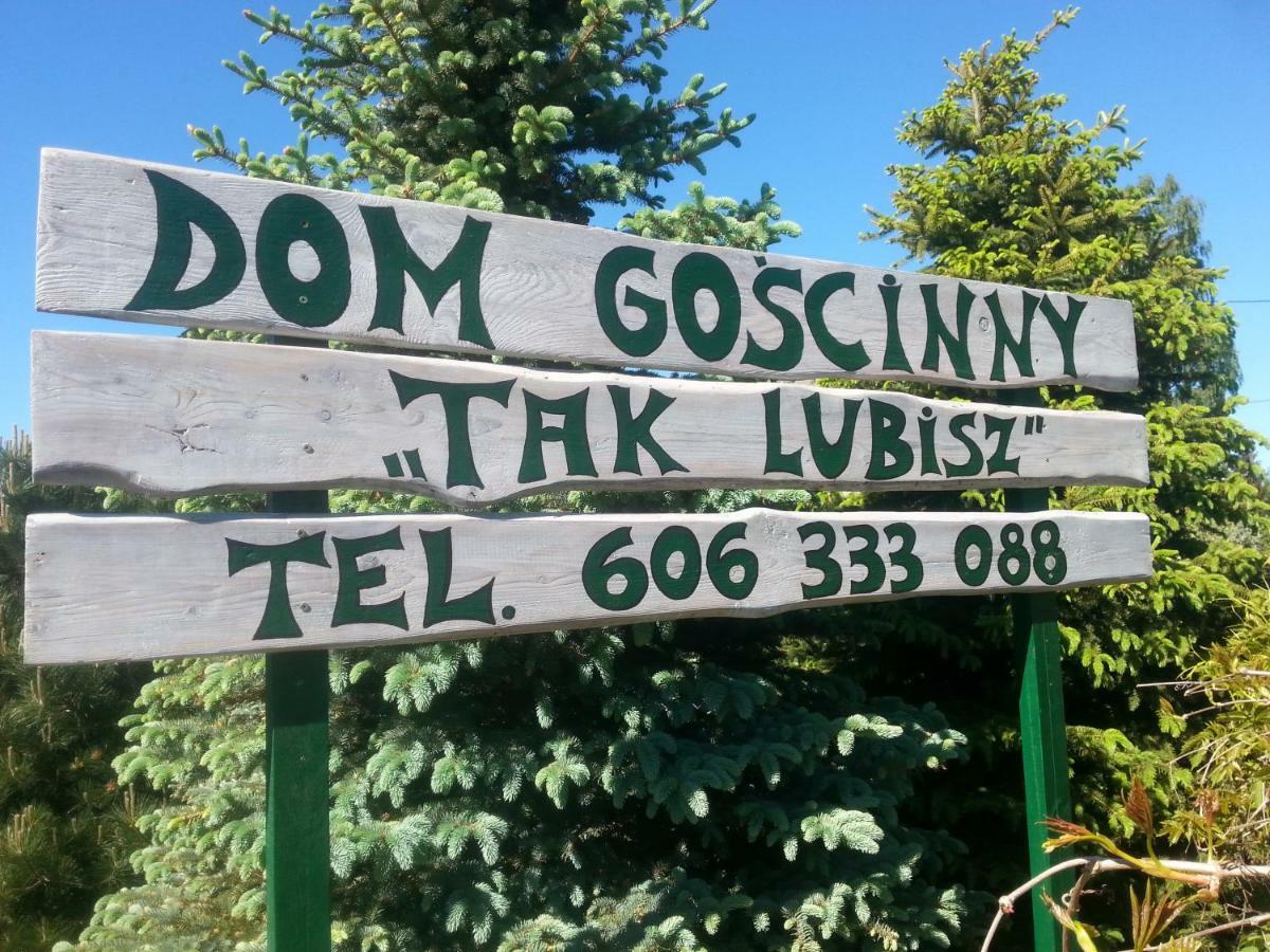 Ferienwohnung Tak Lubisz Gardna Wielka Exterior foto